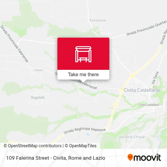 109 Falerina Street - Civita map