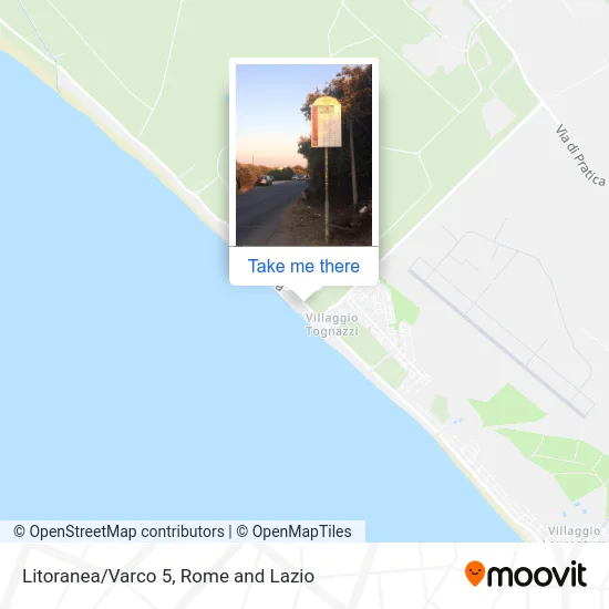 Coastal Road/Gate 5 map