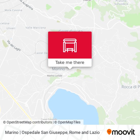 Marino | Ospedale San Giuseppe map