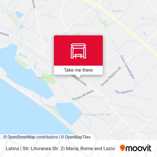 Latina | Str. Litoranea Str. Zi Maria map