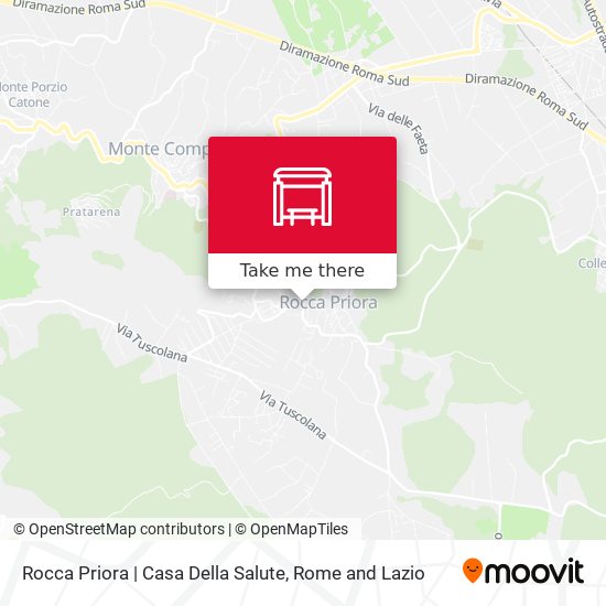 Rocca Priora | Casa Della Salute map