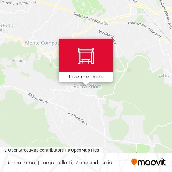 Rocca Priora | Largo Pallotti map