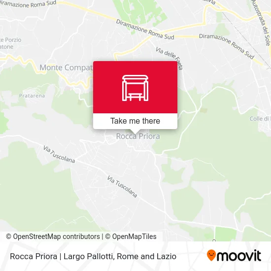 Rocca Priora | Largo Pallotti map