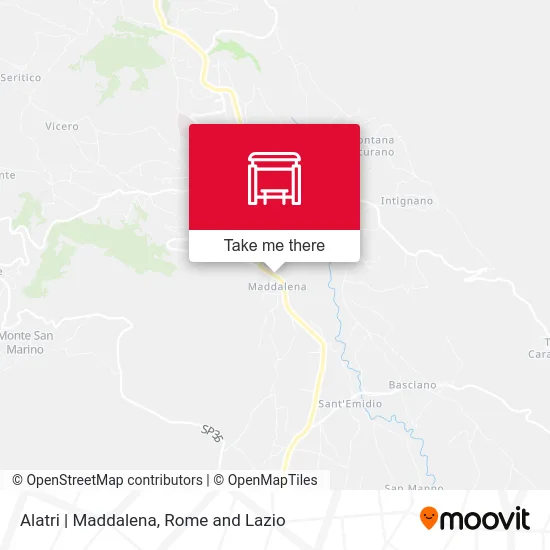 Alatri | Maddalena map