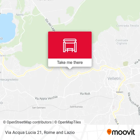 Via Acqua Lucia 21 map