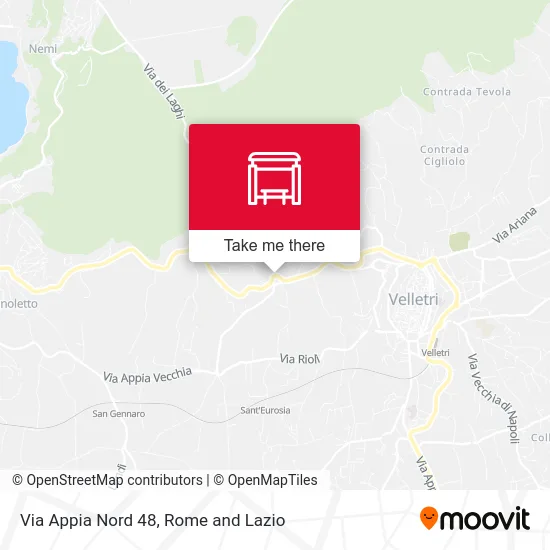 North Appia Road 48 map