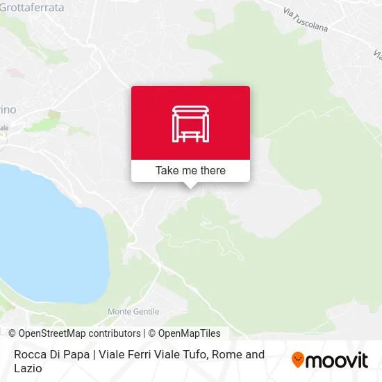 Rocca Di Papa | Viale Ferri Viale Tufo map