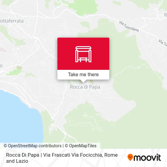 Rocca Di Papa | Via Frascati Via Focicchia map