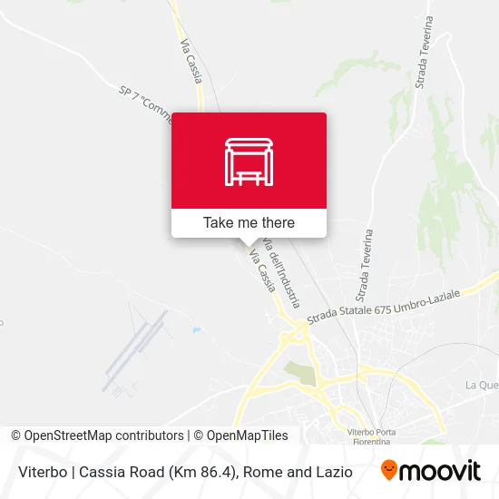 Viterbo | Cassia Road (Km 86.4) map