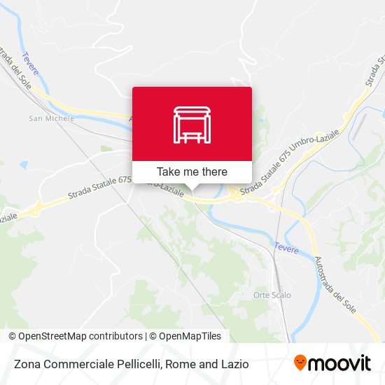 Zona Commerciale Pellicelli map