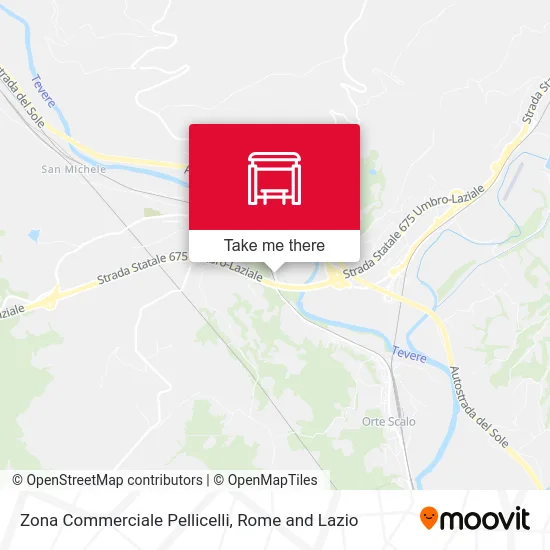 Pellicelli Commercial Zone map