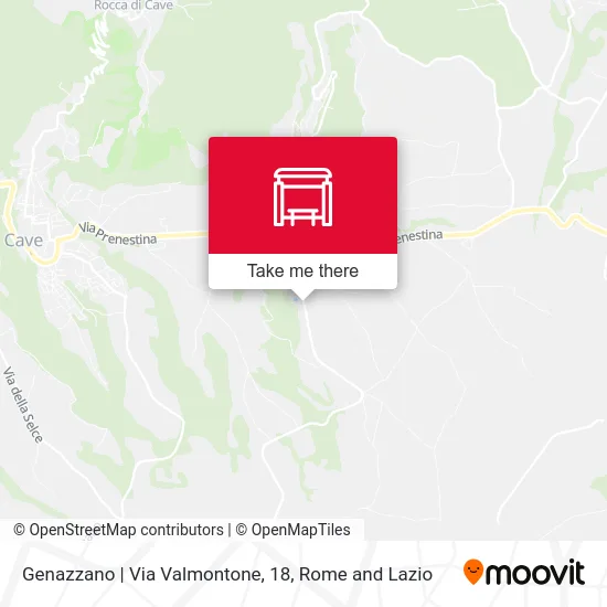 Genazzano | Via Valmontone, 18 map
