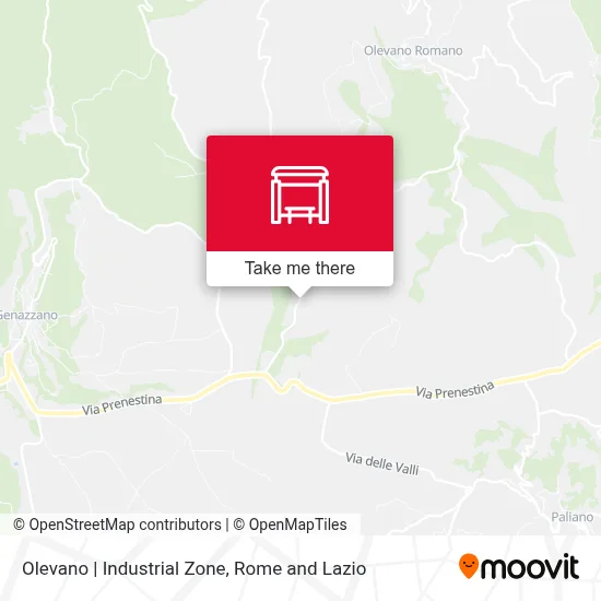 Olevano | Industrial Zone map