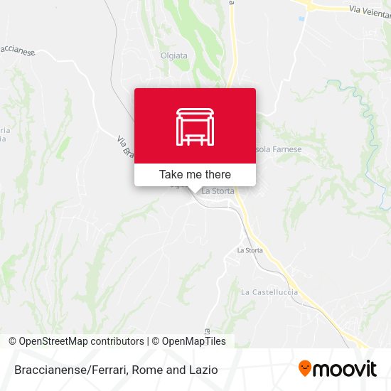 Braccianense/Ferrari map