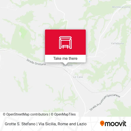 Grotte Santo Stefano | Sicily Road map