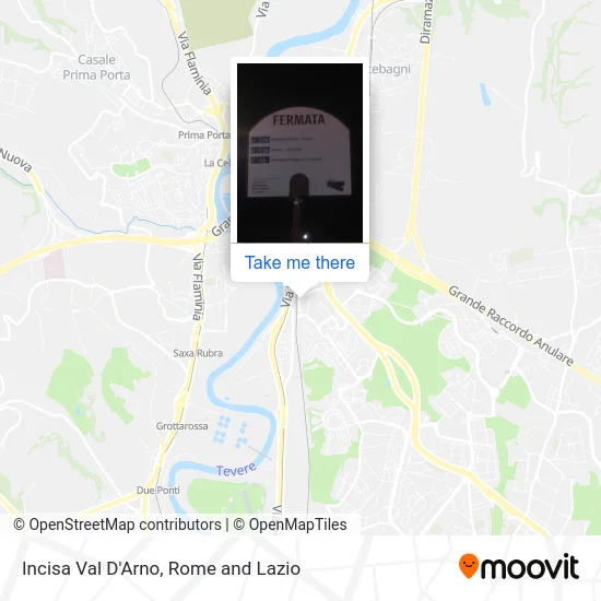 Incisa Val D'Arno map