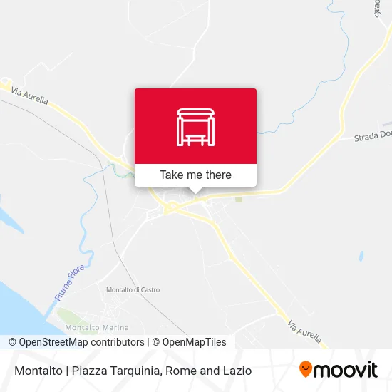 Montalto | Piazza Tarquinia map