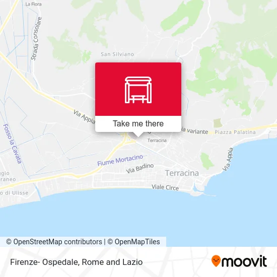 Firenze- Ospedale map