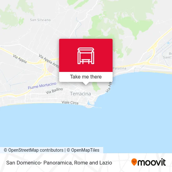 San Domenico - Panoramic map