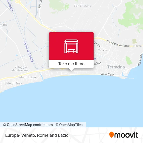 Europa-Veneto map