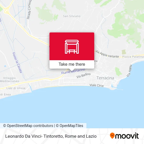 Leonardo Da Vinci-Tintoretto map