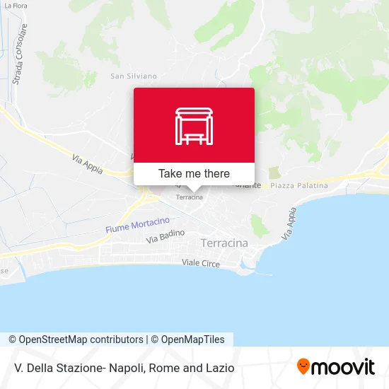 Station Street - Naples map