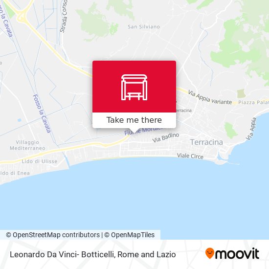 Leonardo Da Vinci- Botticelli map