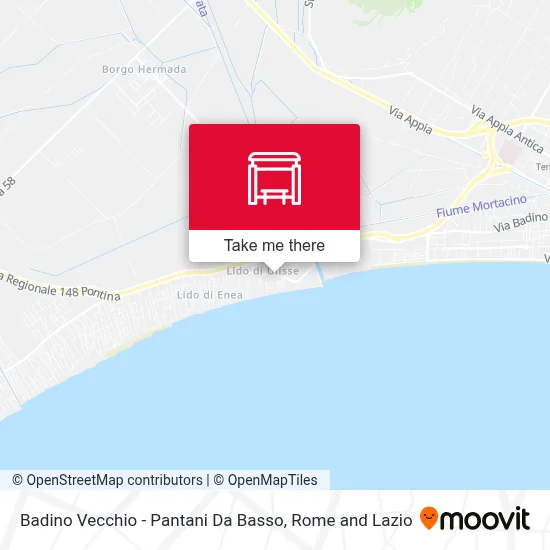 Badino Vecchio - Pantani Da Basso map