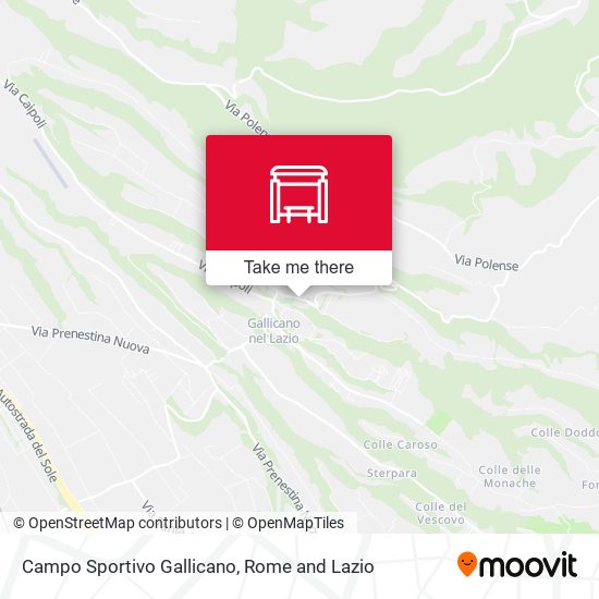Campo Sportivo Gallicano map