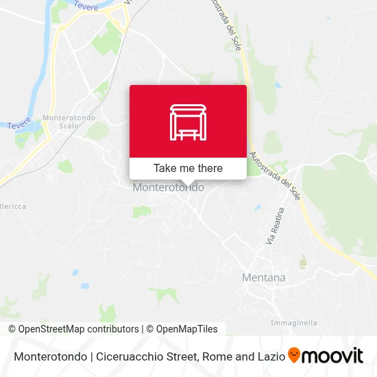 Monterotondo | Ciceruacchio Street map