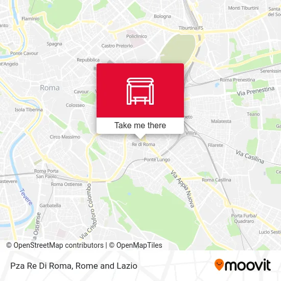 Pza Re Di Roma map