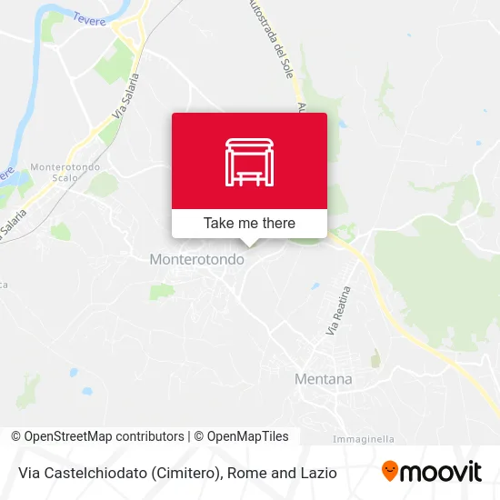Castelchiodato Street (Cemetery) map
