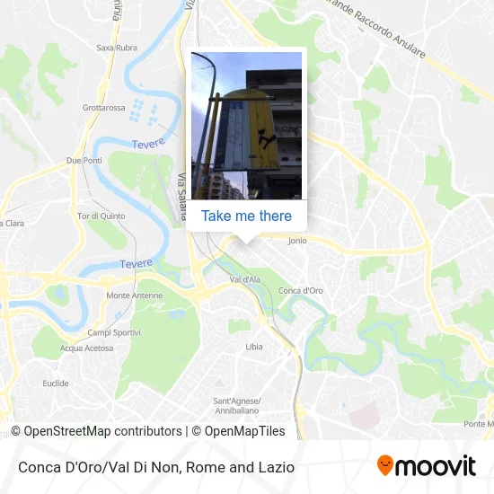 Conca D'Oro/Val Di Non map