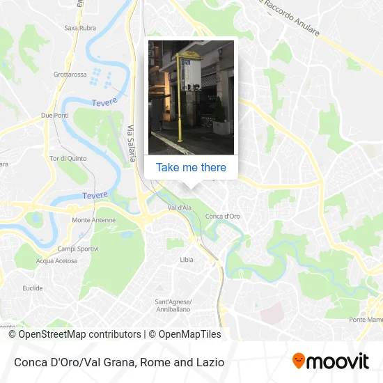 Conca D'Oro/Val Grana map