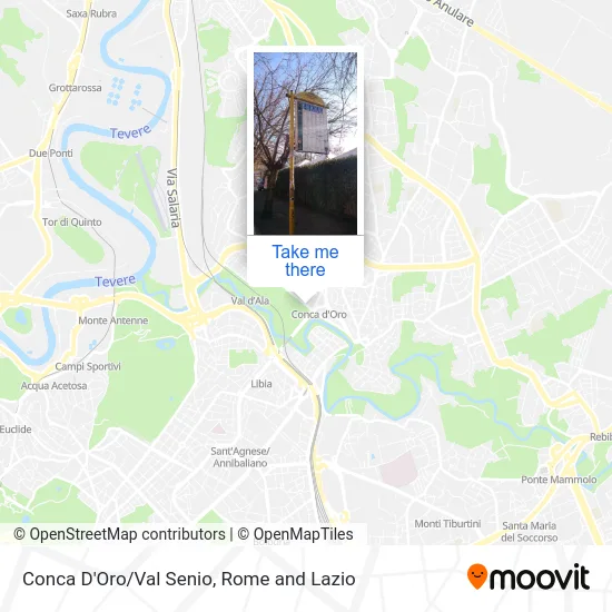 Conca D'Oro/Val Senio map