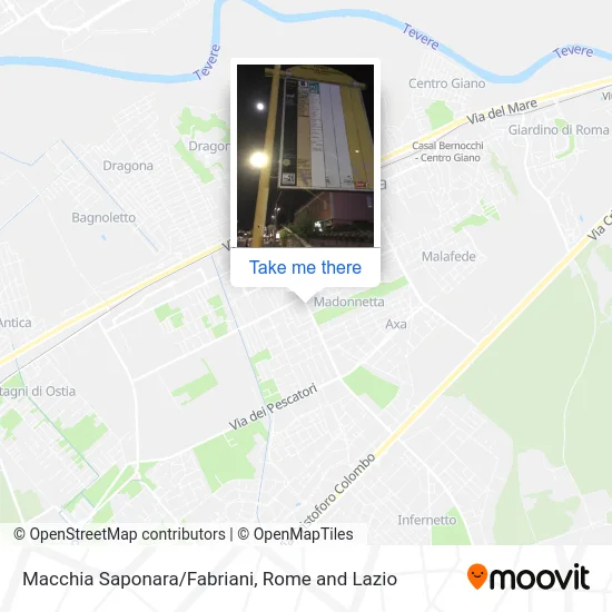 Macchia Saponara/Fabriani map