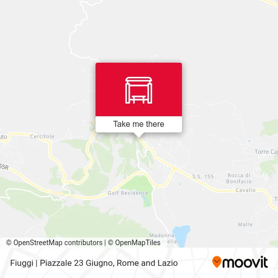 Fiuggi | Piazzale 23 Giugno map