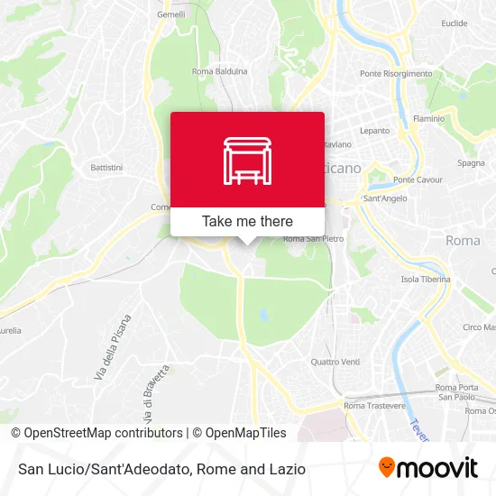 San Lucio/Sant'Adeodato map