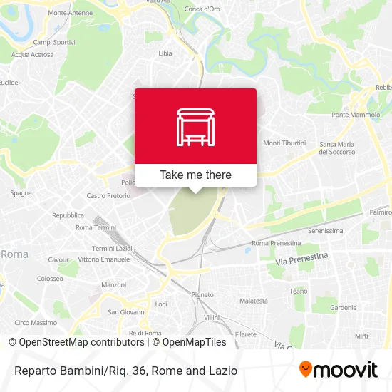 Children's Ward/Dept. 36 map