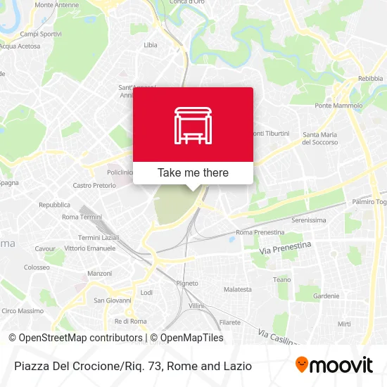 Crocione Square/Block 73 map