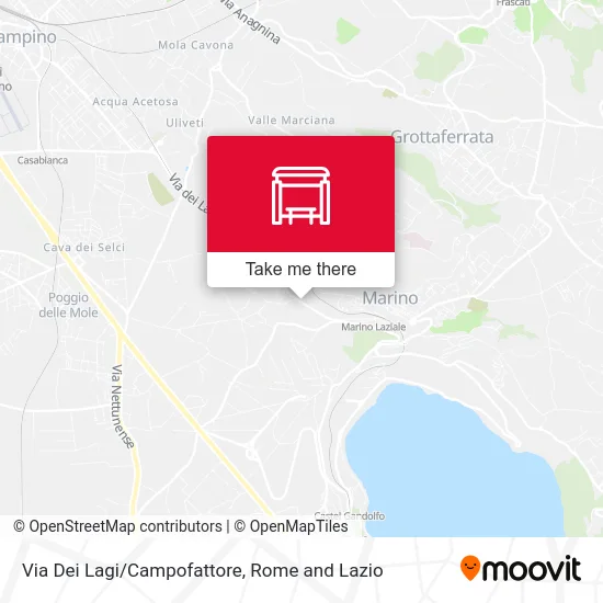 Lakes Street/Campofattore map