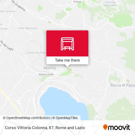 Corso Vittoria Colonna, 87 map