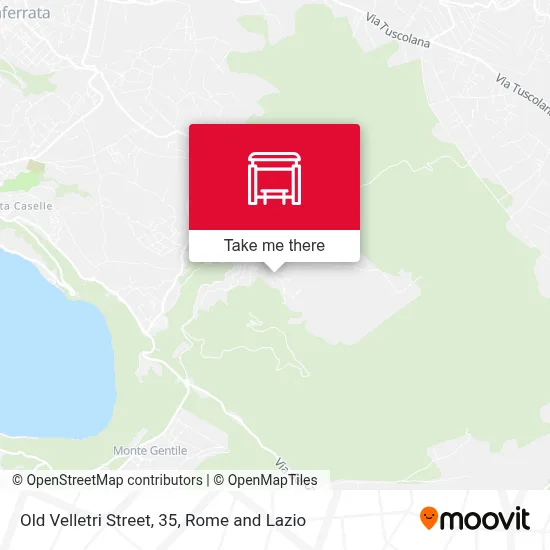 Old Velletri Street, 35 map
