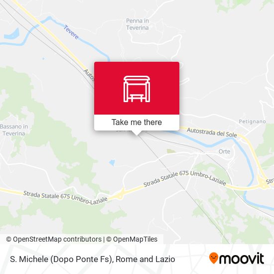 S. Michele (Dopo Ponte Fs) map