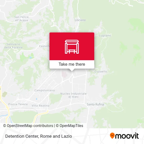 Detention Center map