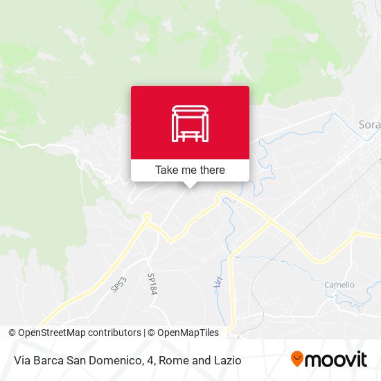 Via Barca San Domenico, 4 map