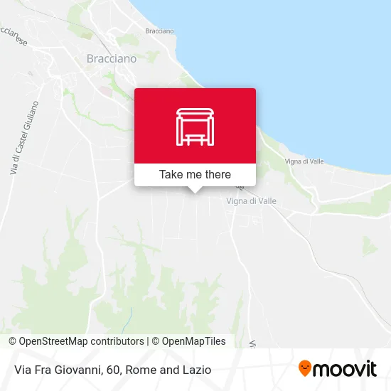 60 Fra Giovanni Street map