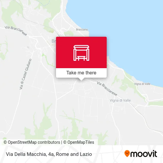 Via Della Macchia, 4a map