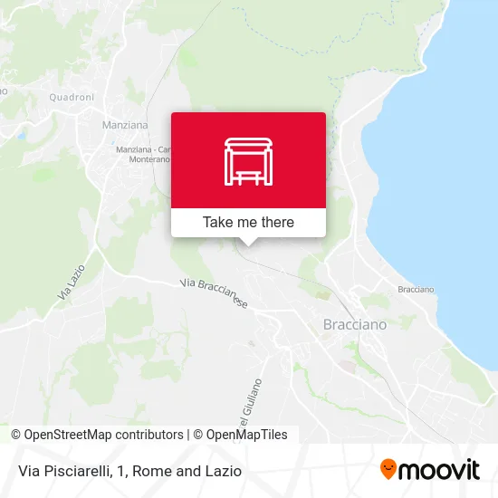 Via Pisciarelli, 1 map