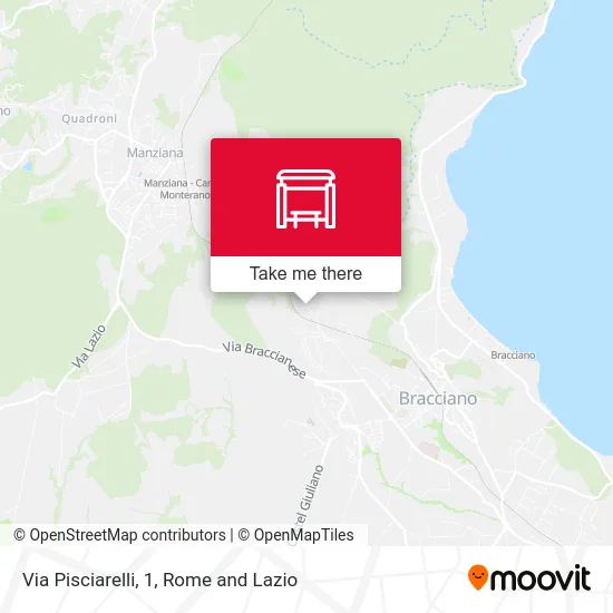 Via Pisciarelli, 1 map